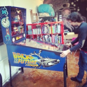 back to the future machine pinball